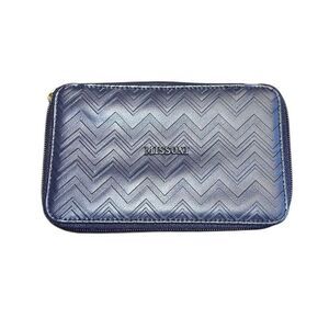 Missoni Exclusive Delta One Travel Case Pouch Blue Wave Zipper Ltd Edition